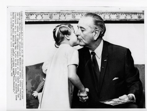 Anissa Jones and LBJ