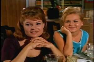 Together, the girls bask in Julian’s dinner erudite dinner conversation.