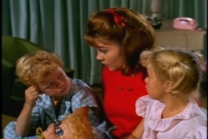 The episode closes with Cissy telling the twins a cute story about a fish who’s trying to earn his flying license. The story captivates even French.