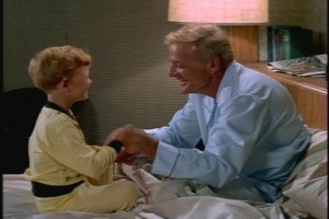 The tag scene is extra adorable. Jody imitates Uncle Bill, complete with a Brian-Keith-style face rub of consternation.