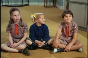 Unlike her uncle, Buffy has a great time at the meeting, and it's clear that she can't wait to join the troop.