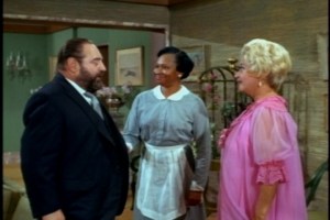 The bad news: She's a "sassy" maid who says things like, "Come on in, who's ever you are!"