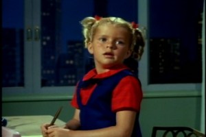 "Buffy doesn't sound very show biz," she says.