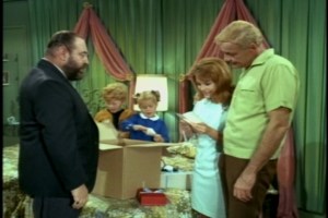 We flash forward a bit, and the kids have received a package from Carol in Spain.