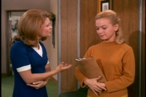 Ingrid's mother--gasp!--takes in laundry. That explains why Ingrid looks so ashamed.