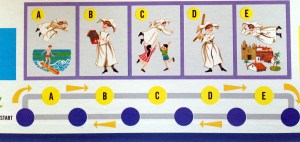 flying nun board closeup