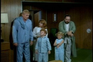 This results in an implausible late-night attack by mosquitoes on every Davis family member.