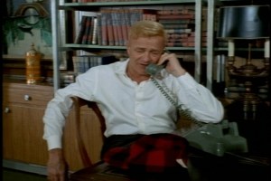 "Don't mess up my vacation and I'll bring you back an antler," he says. I wonder what she mutters under her breath as she hangs up the phone.   