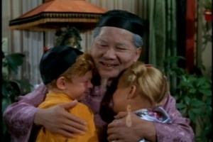 Grandfather is touched, and all is well again.