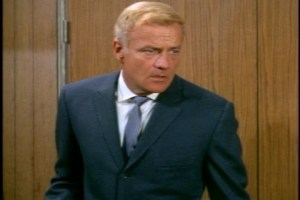 He's a wee bit surprised to find a houseful of strangers.