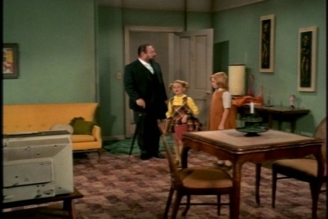 At least it's clean--and the Family Affair green paint is reassuring.