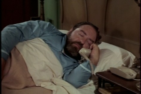 It's a wrong number, and French is cranky. Even if someone named Gussie lived there, she wouldn't be taking calls in the middle of the night, he barks.