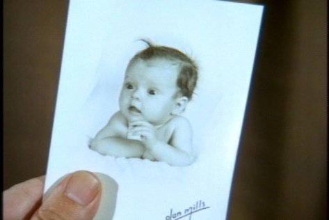 This is Buffy, who's older self wonders why her parents kept her if she looked like that.