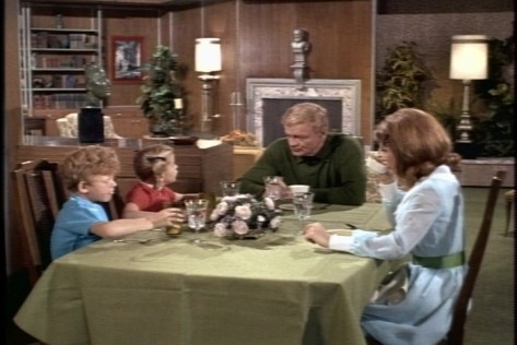 That night at dinner, she tells Bill about Eve and re-states her confidence in his ability to fix the situation.