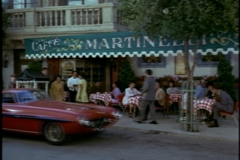 Fun coincidence: Bill and Lucianna eat at Cafe Martinelli. Martinelli's was the parents' special restaurant in The Parent Trap.