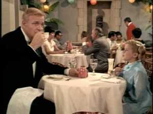 At dinner, though, it's clear that Bill's distracted.