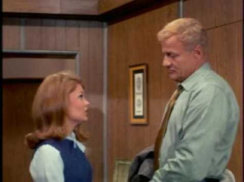 Cissy offers to make him a hamburger while he tucks in the kids.