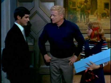 She's delighted, of course, but Bill wonders why the delivery guy is hanging around for so long.