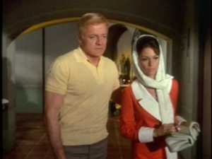 Fortunately, Bill glances to his right and sees the children's sleeping forms.