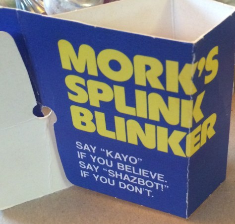 The game also includes Mork's splinkblinker, which I'll try to explain below.