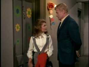 The decor inside, she tells him, is stark and basic and "neo-modern."