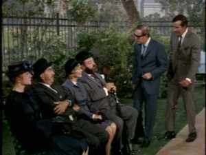 "I would suggest that you be off, post-haste," he huffs.