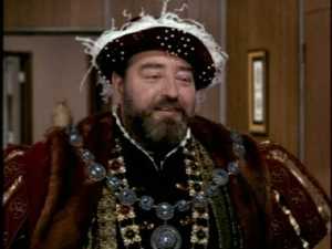 It's a measure of how much French is enjoying himself that this feminization doesn't faze him.